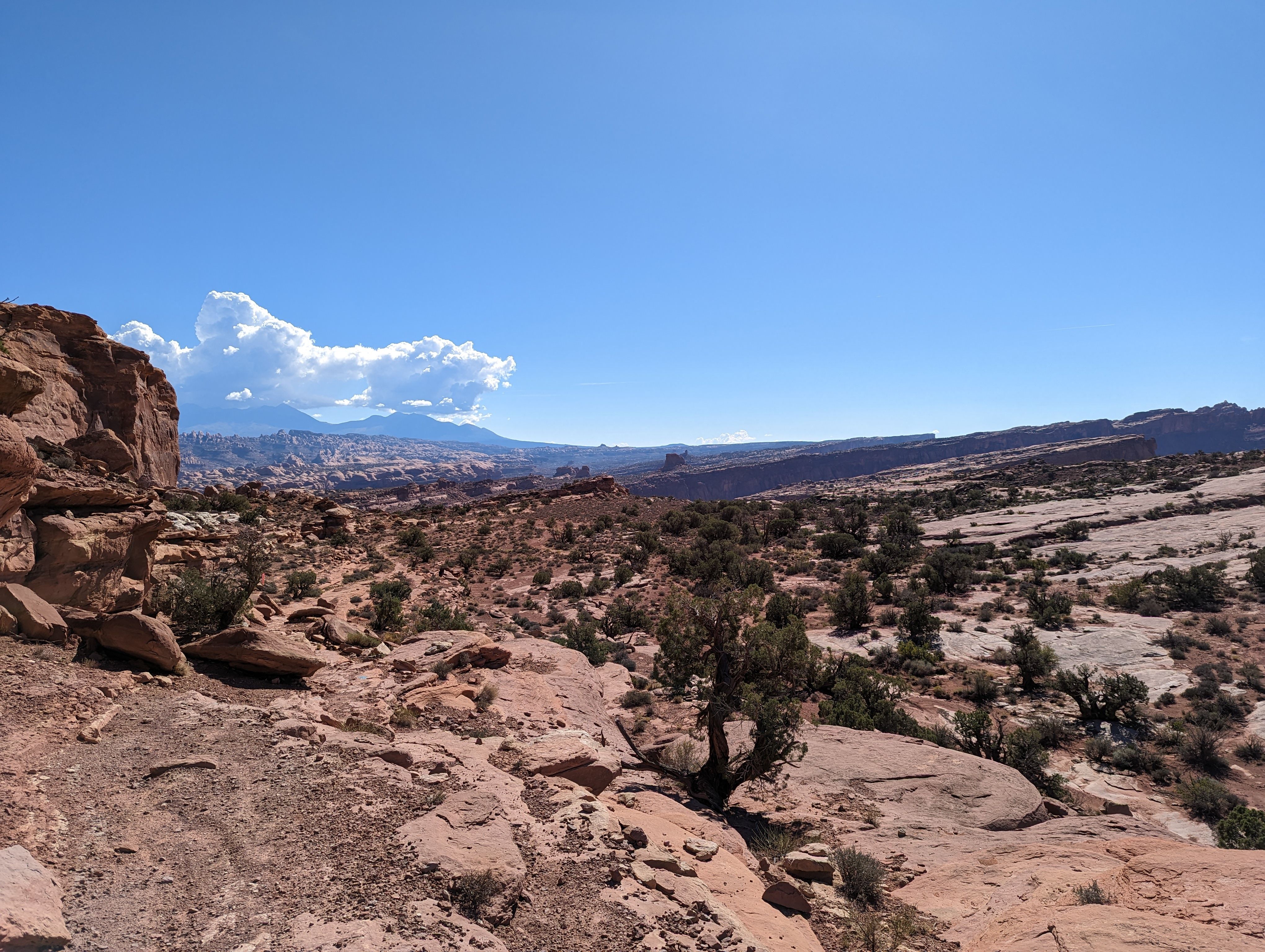Beautiful views along the Moab 240 course